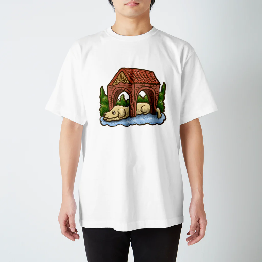田中六大の犬 Regular Fit T-Shirt