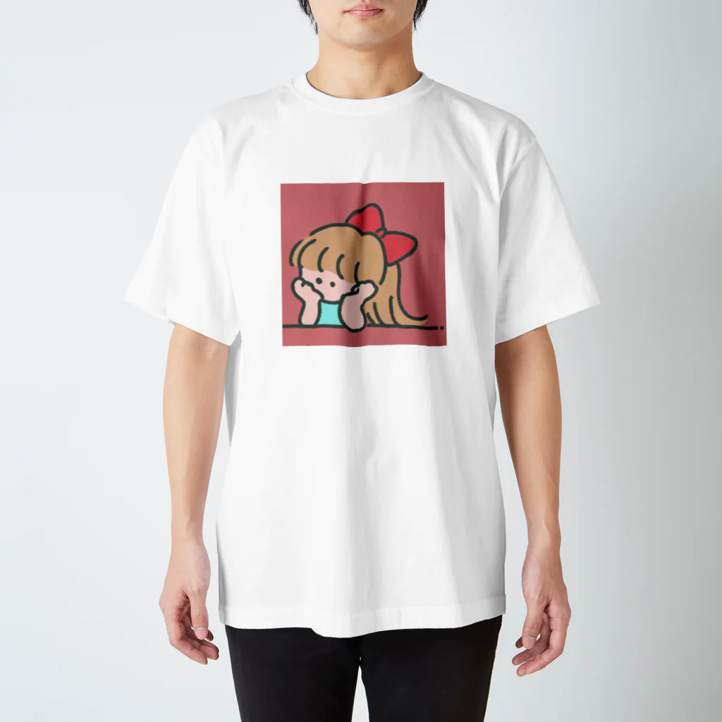 yaeの下向く少女 Regular Fit T-Shirt