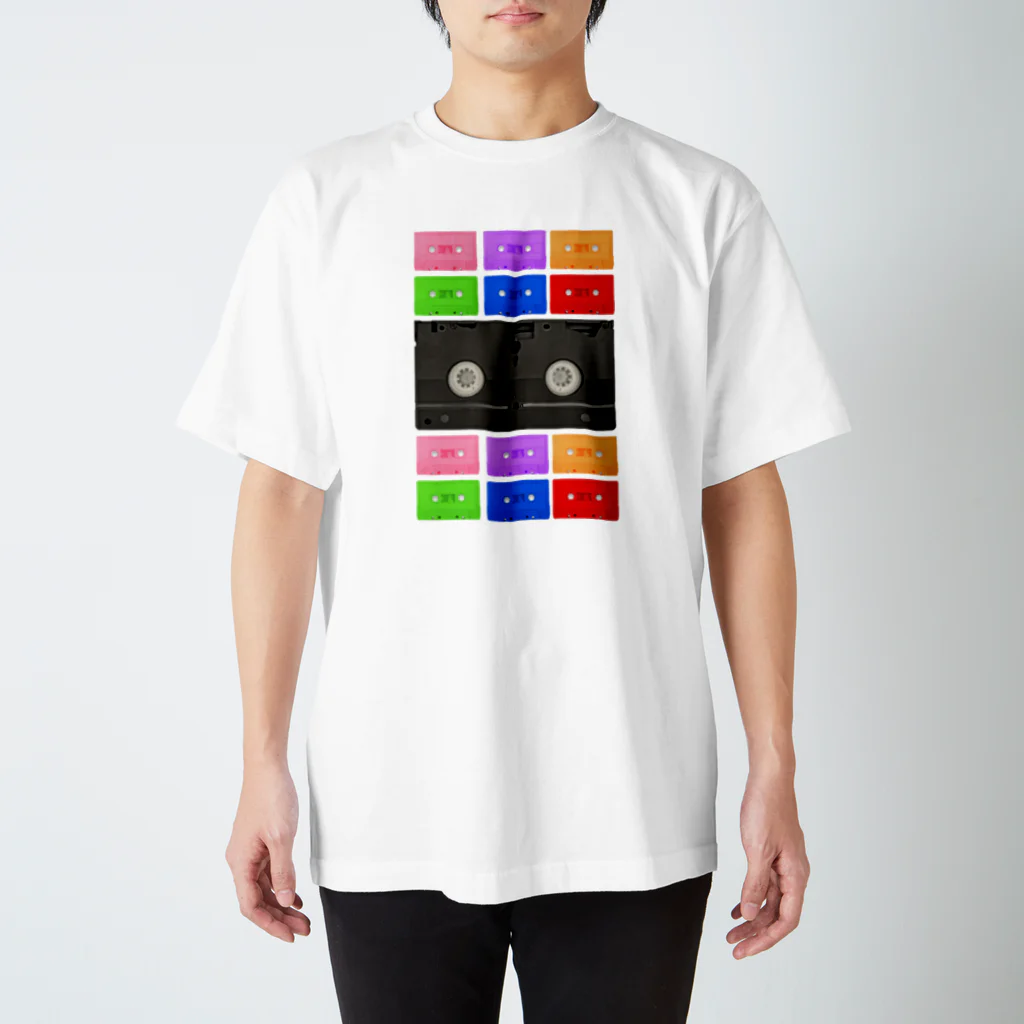 人生やり直しのカセットテープ スタンダードTシャツ