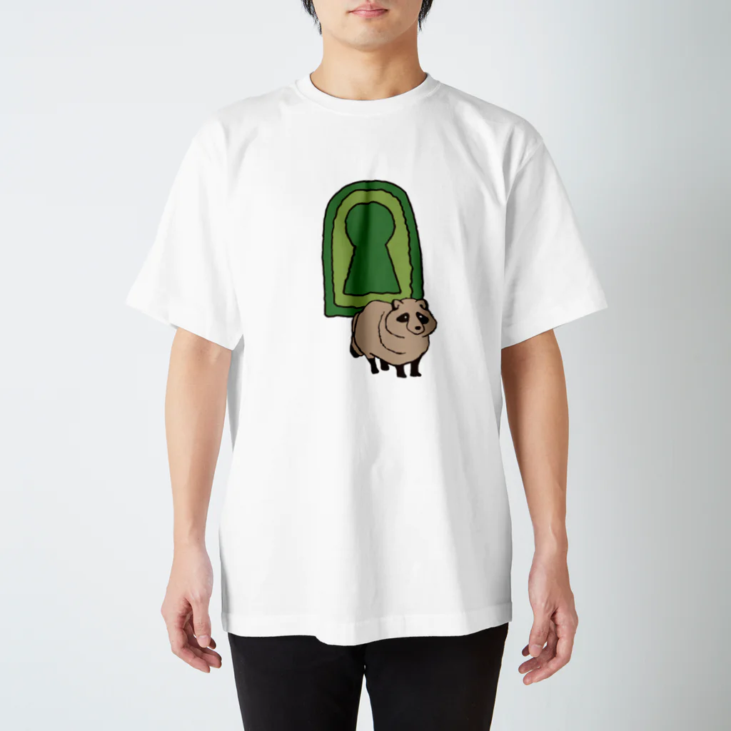 tanuki_msの古墳とタヌキ Regular Fit T-Shirt