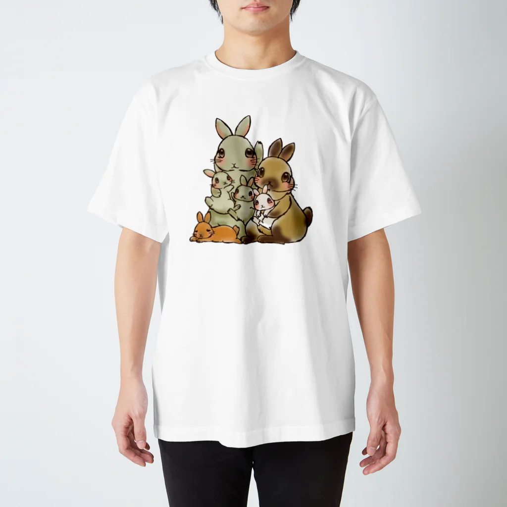 アトリエねぎやまのるうこねファミリー スタンダードTシャツ