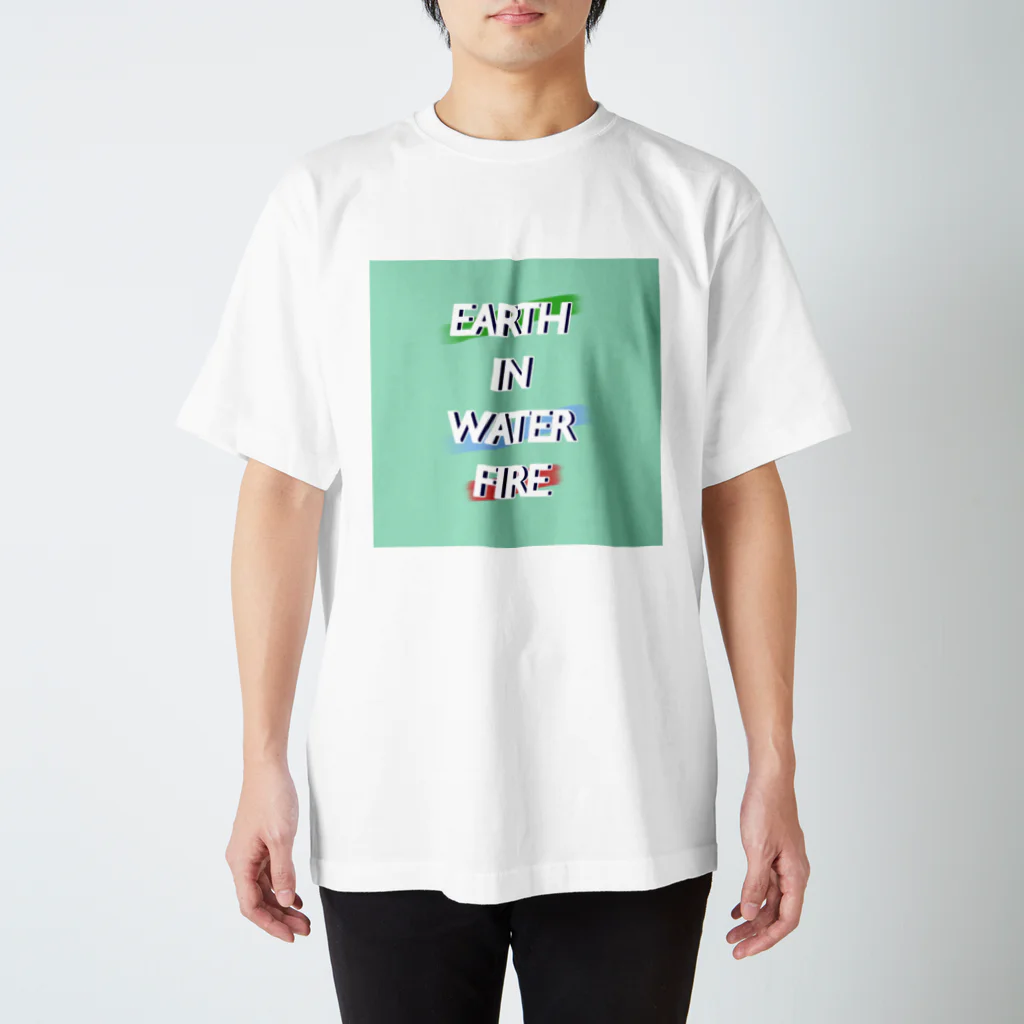 QB🦖の地球 スタンダードTシャツ