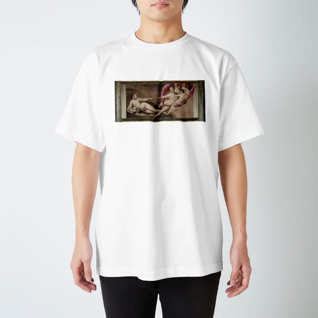 スズキエイミのThe Brand New Testament. Creation of Eve Regular Fit T-Shirt