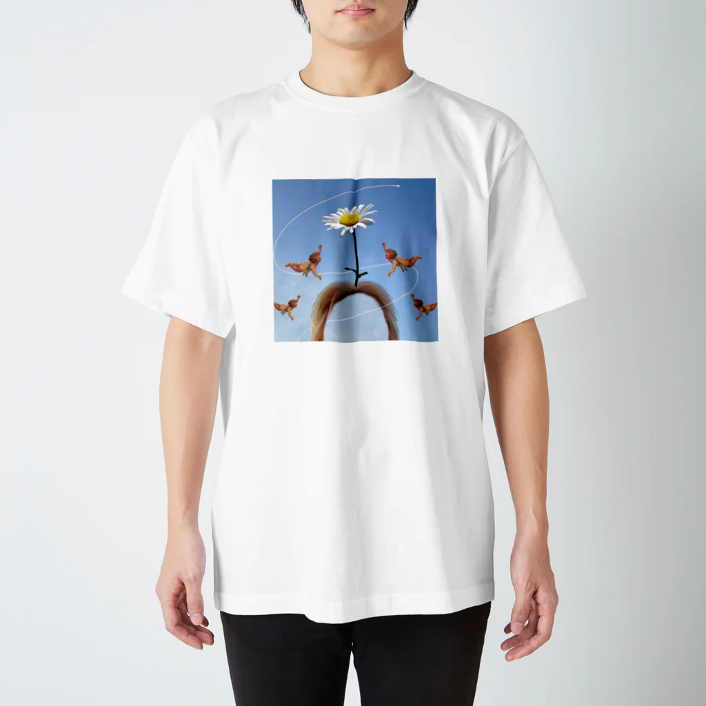 ﾋﾏﾘの青空×金髪＝無敵 スタンダードTシャツ