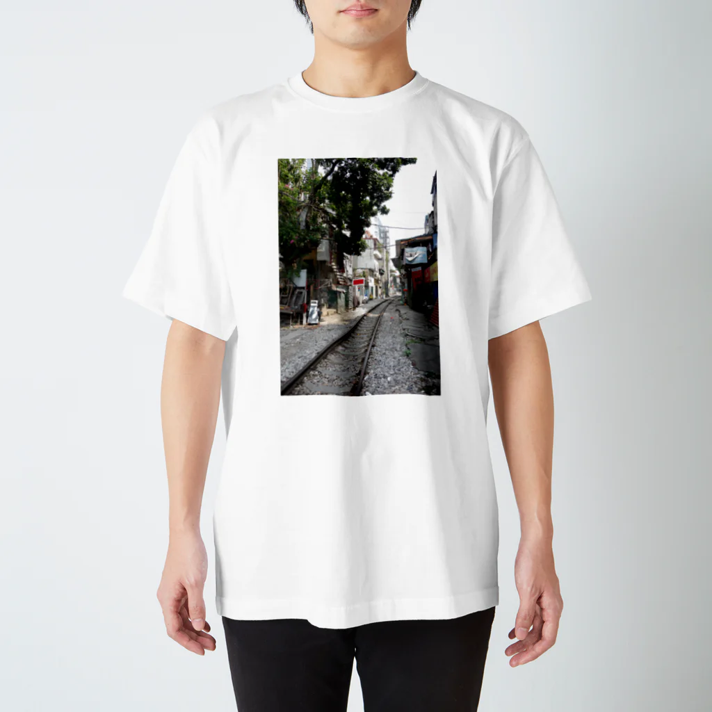 horikosanのline in life Regular Fit T-Shirt