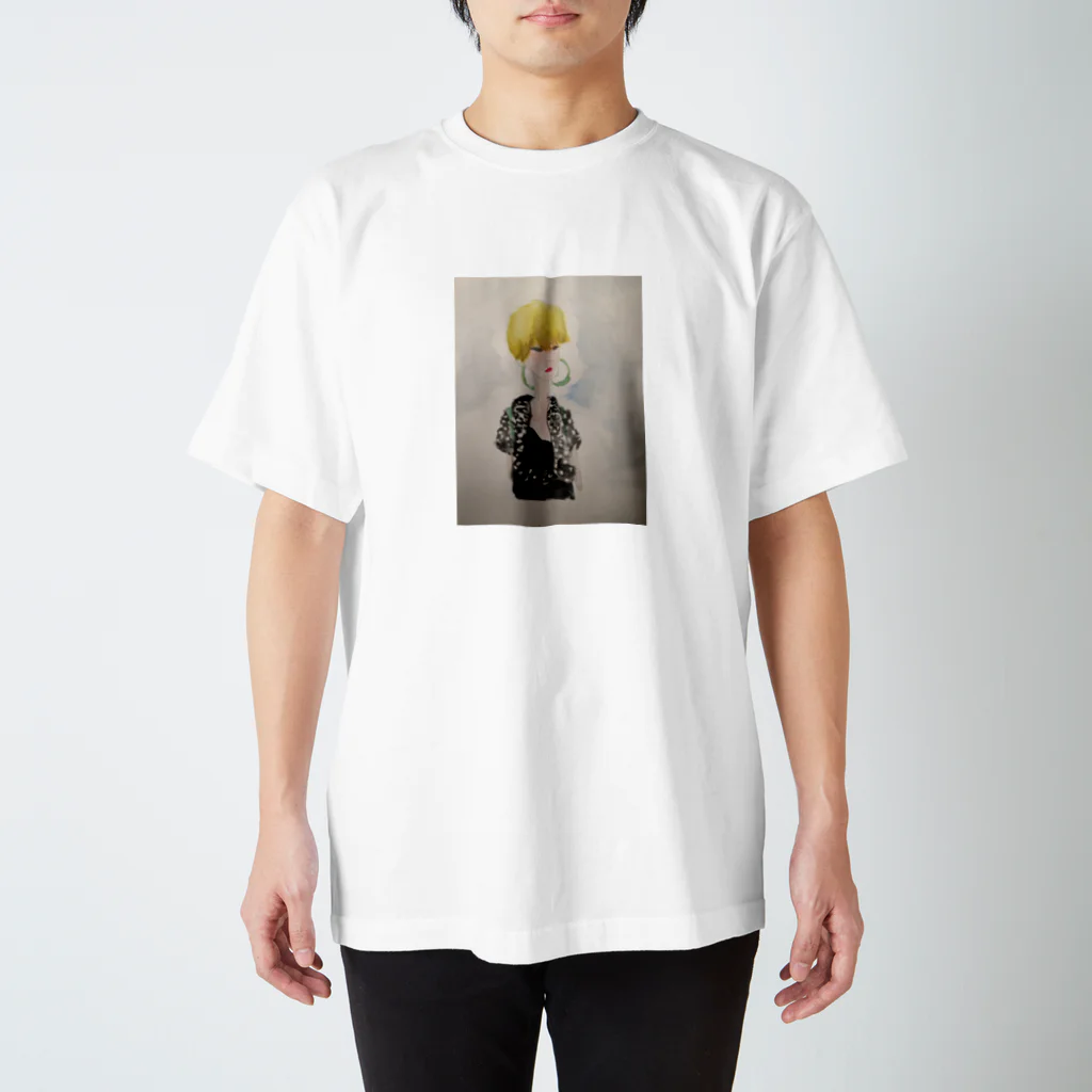 yam09のギンガムの娘 Regular Fit T-Shirt