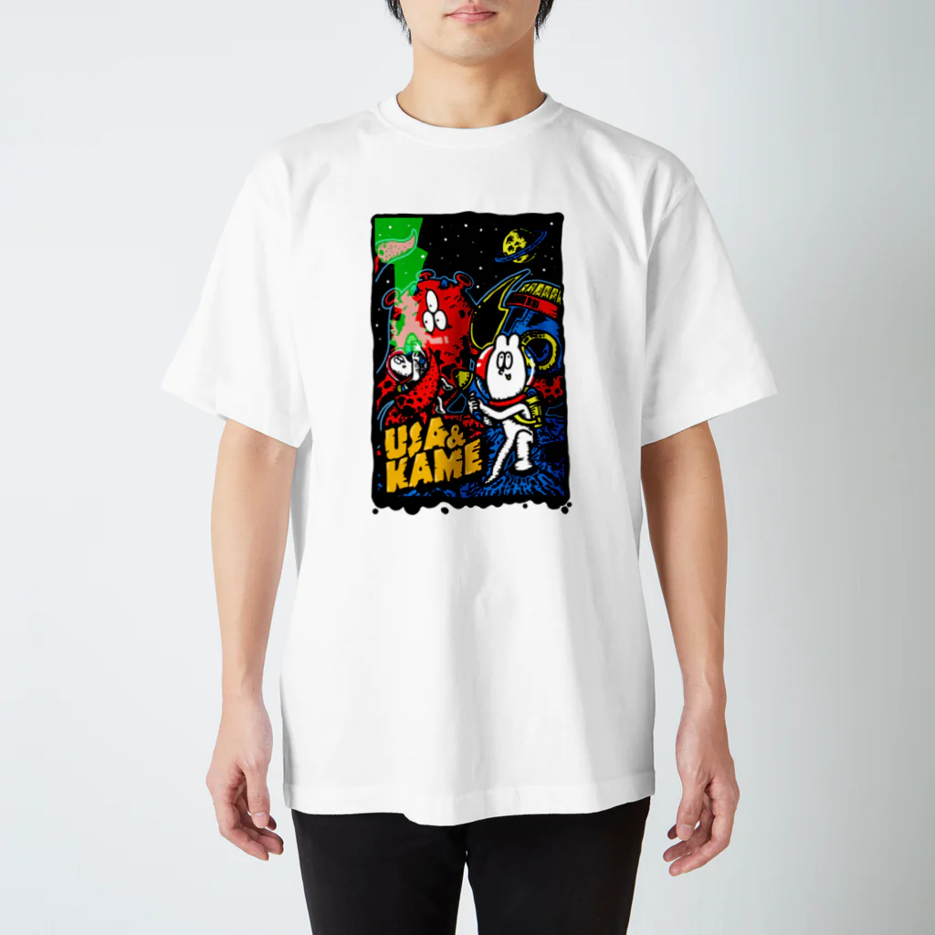 amzhrtのウサカメコンボ スタンダードTシャツ