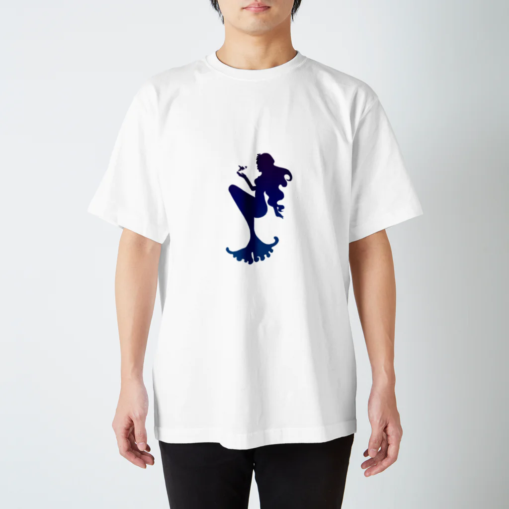 irodori-laboのカラフル人魚 スタンダードTシャツ