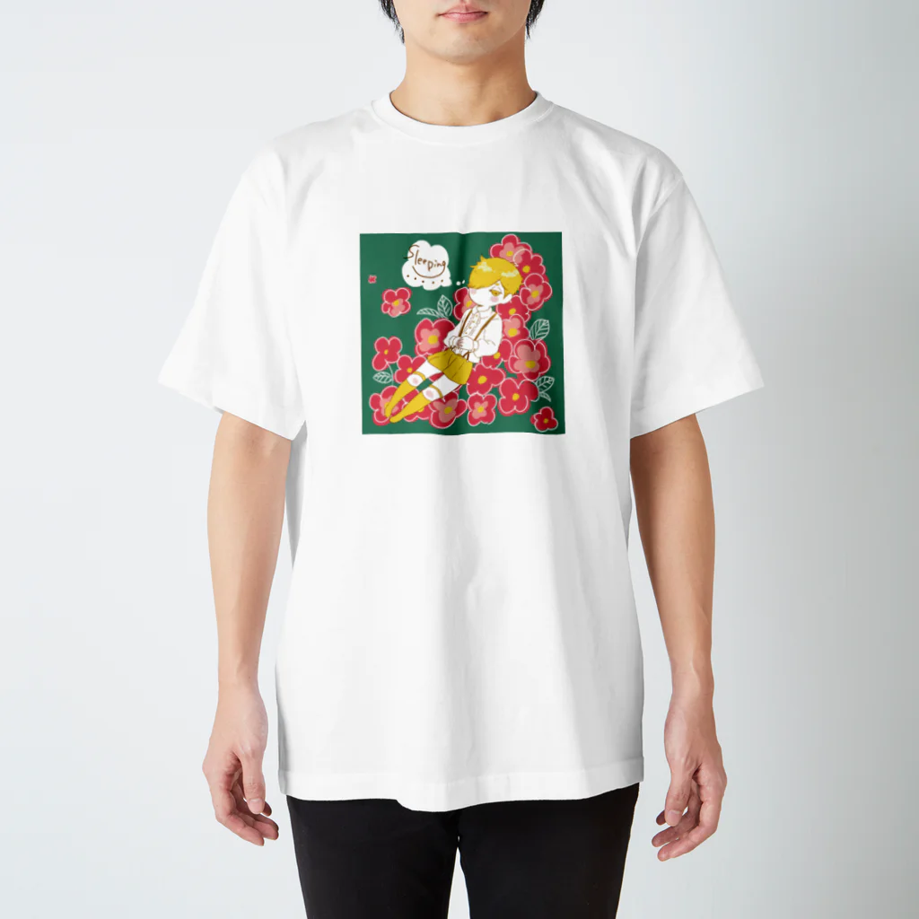 あいはさんだよ。のすりーぴんぐ スタンダードTシャツ