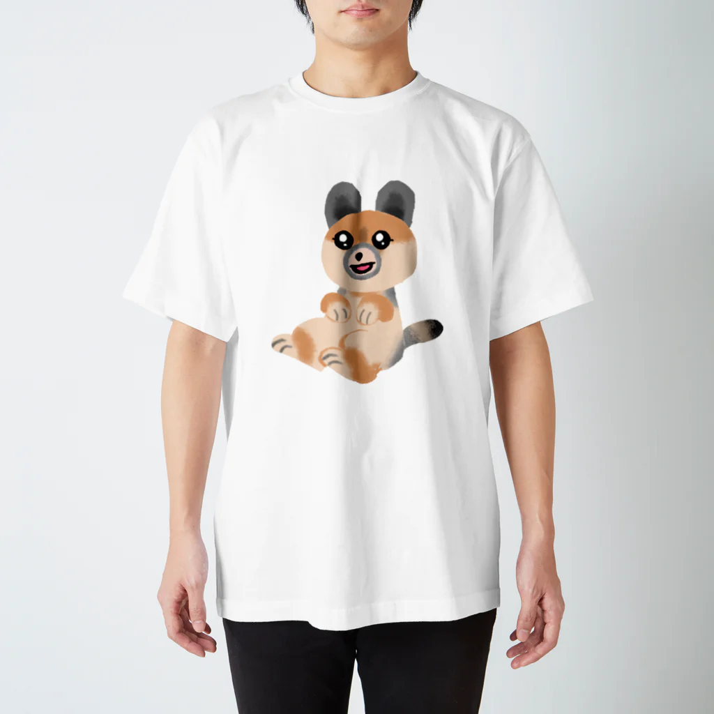 絶妙に多忙のうちで飼ってるポメ スタンダードTシャツ