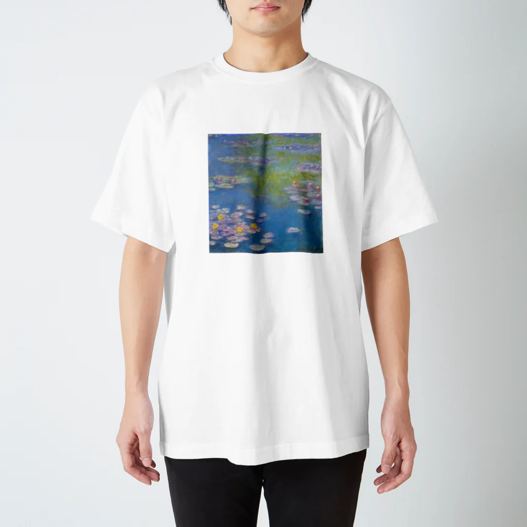 Art Baseのクロード・モネ / 1908 / Water Lilies / Claude Monet スタンダードTシャツ