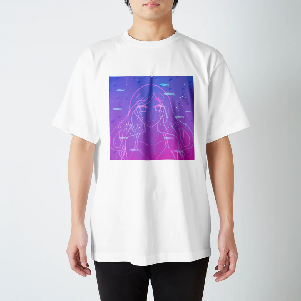 ざっか屋 日彩(ひいろ)の回遊魚の憂鬱 Regular Fit T-Shirt