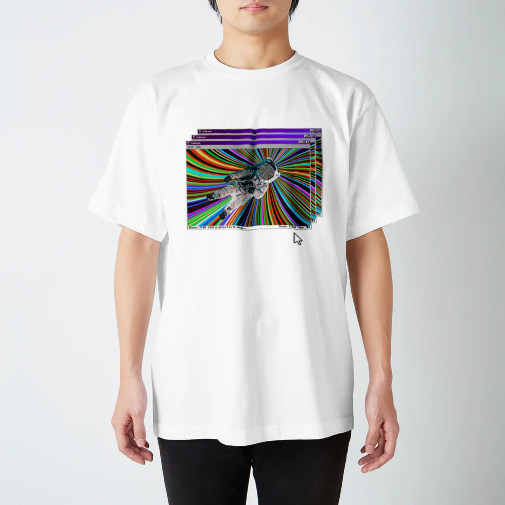 braainのギラギラうちゅう君 Regular Fit T-Shirt