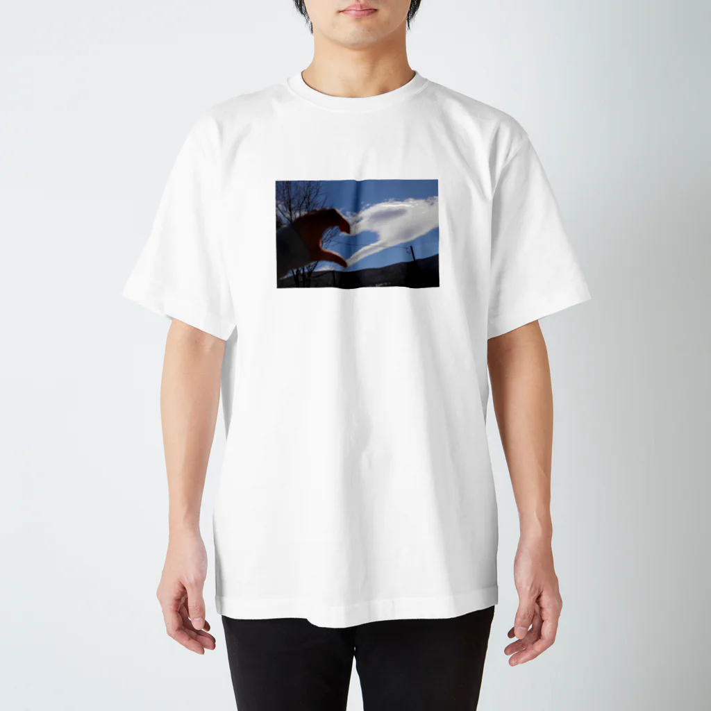 saltの雲とハート Regular Fit T-Shirt