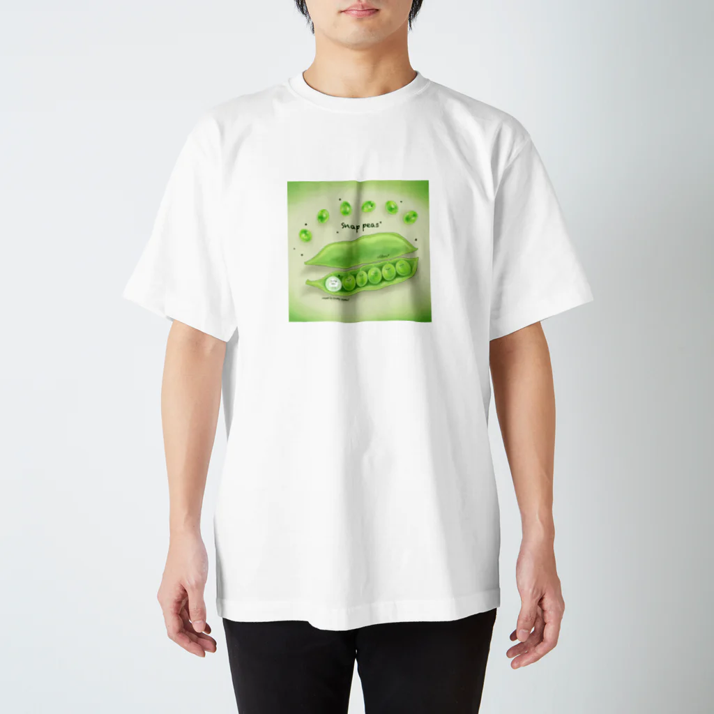 moruのえんどう豆でかくれんぼ スタンダードTシャツ