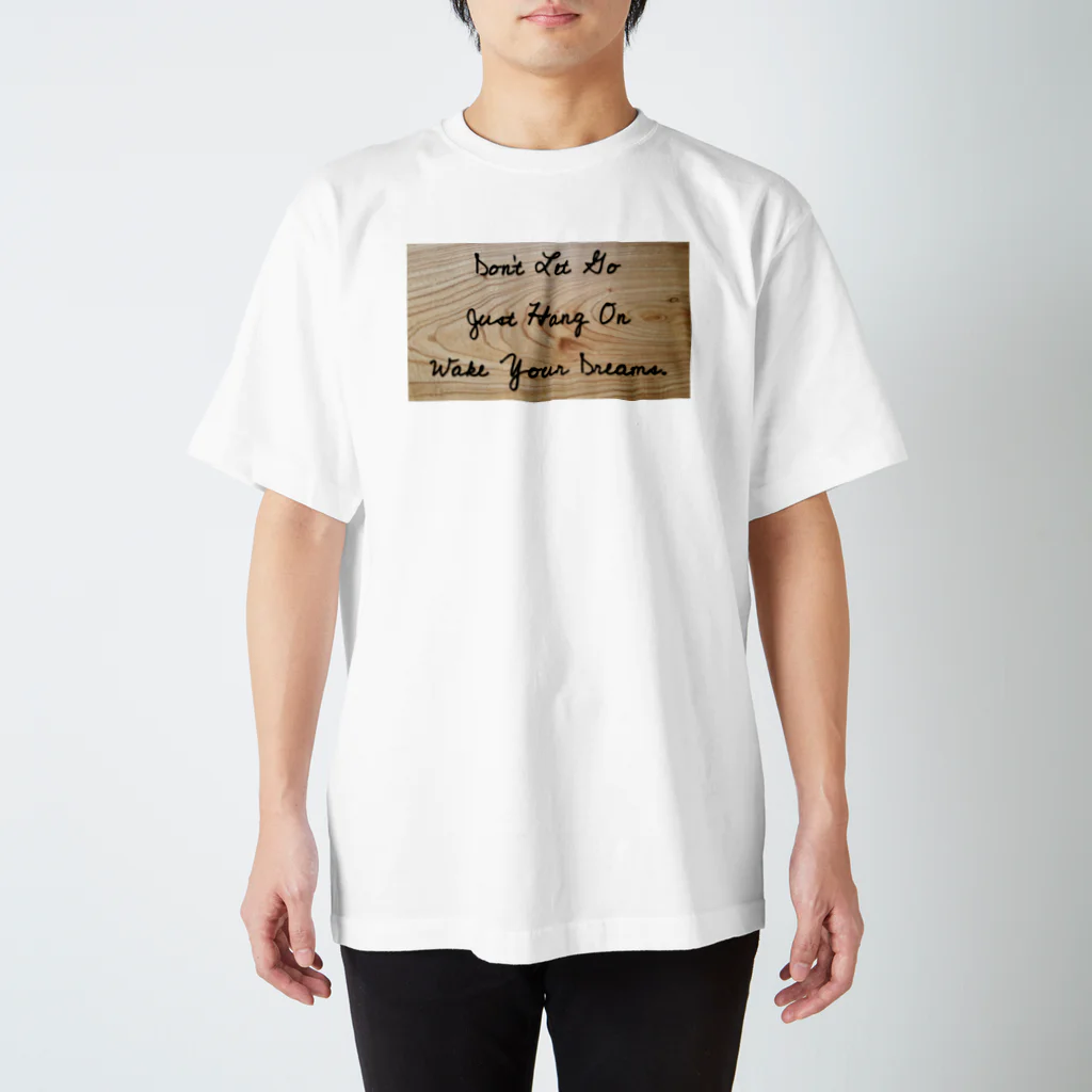 WOOD-BEARの木目ナチュラル Regular Fit T-Shirt