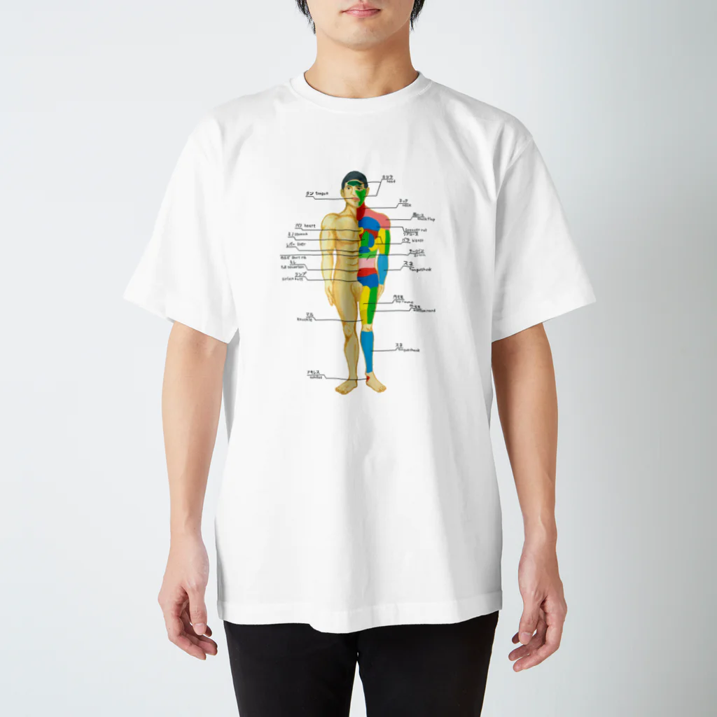 櫻井こうじの部位シャツ Regular Fit T-Shirt