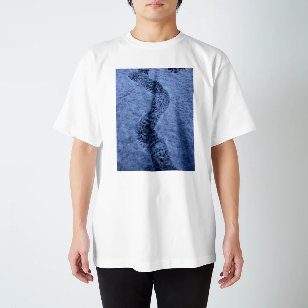 Yuko  Sawadaの足跡くん スタンダードTシャツ