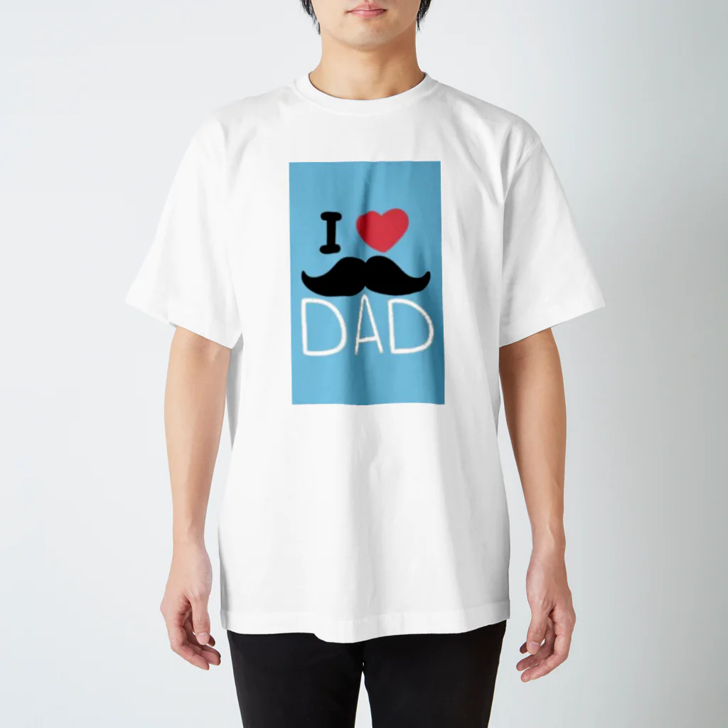 洋食ニューマインドのI ♡ DAD Regular Fit T-Shirt