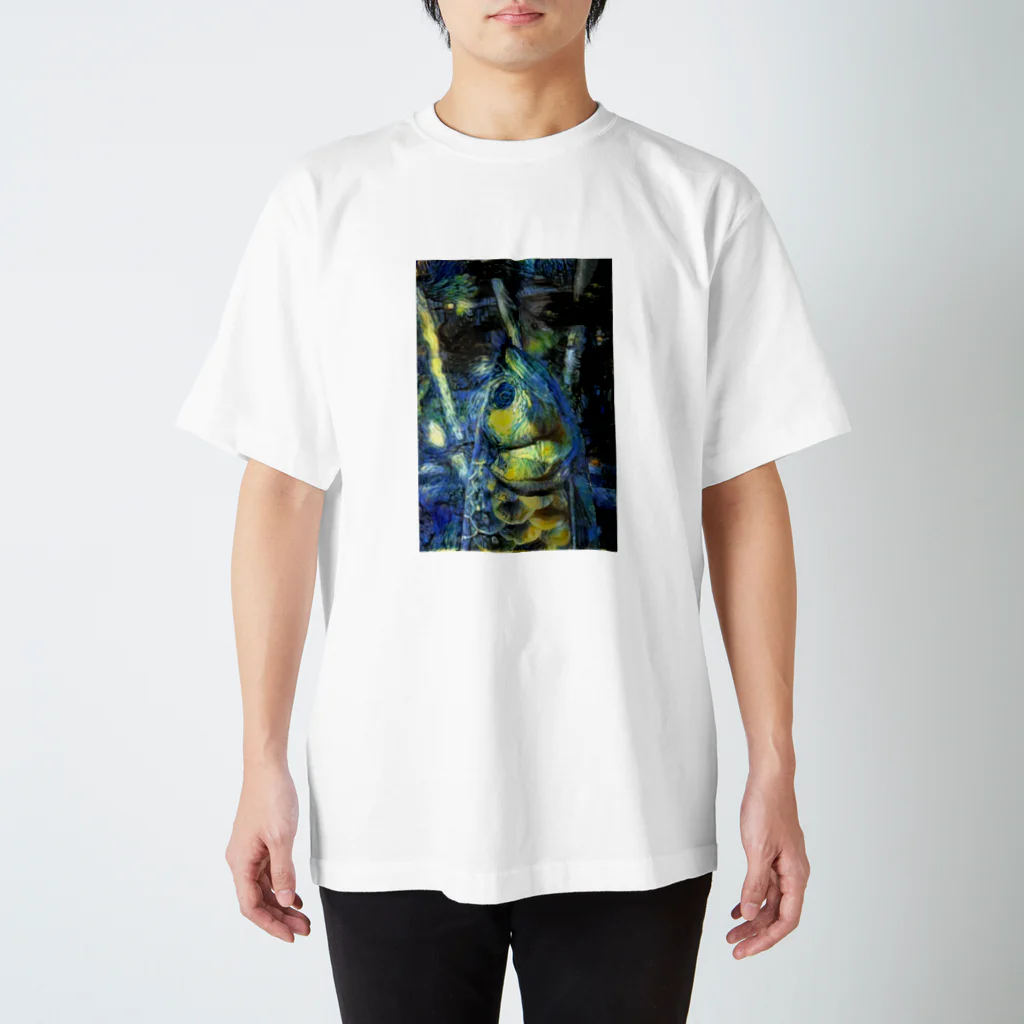 yoshica's design caféのアロアナ(青の時代) スタンダードTシャツ