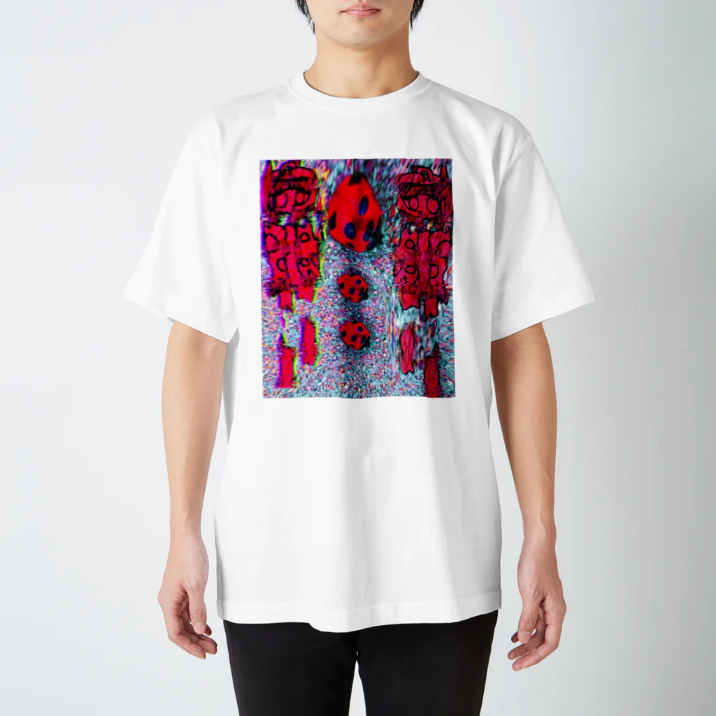 mosimono-kaidanの鳥取砂丘に🐞いた‼️ スタンダードTシャツ