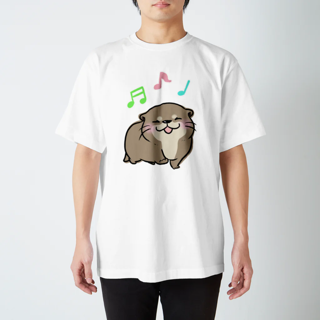 tattsun_の使いやすいカワウソさん スタンダードTシャツ