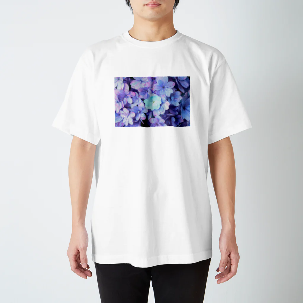 きらめきの紫陽花　 スタンダードTシャツ