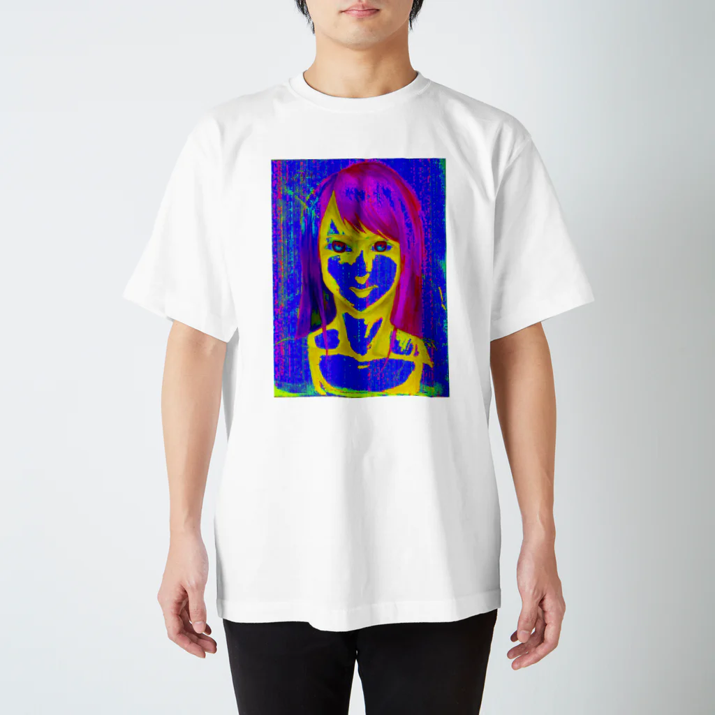 ぜらちないの笑像画 スタンダードTシャツ