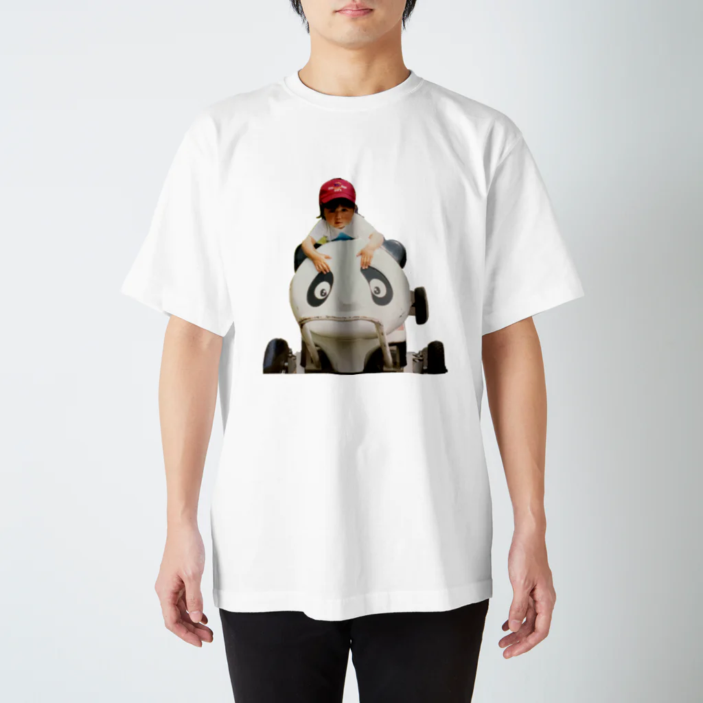 chitaのゆけ！パンダ号 Regular Fit T-Shirt