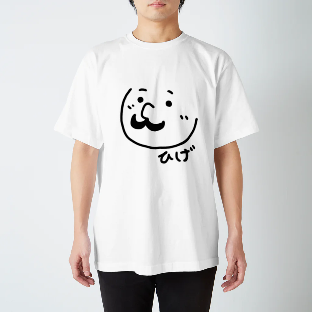 KUMA-09のひげくん スタンダードTシャツ