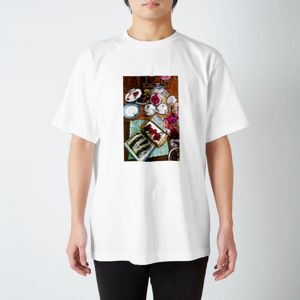 zwei_flugelのAfternoon Tea Party スタンダードTシャツ