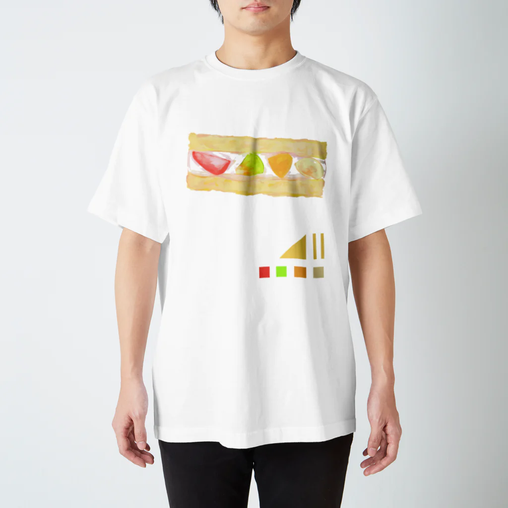 utouto_petalのフルーツサンド Regular Fit T-Shirt