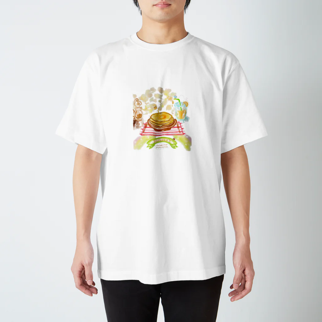 tae＊teaのハッピー☆ふわふわパンケーキ スタンダードTシャツ