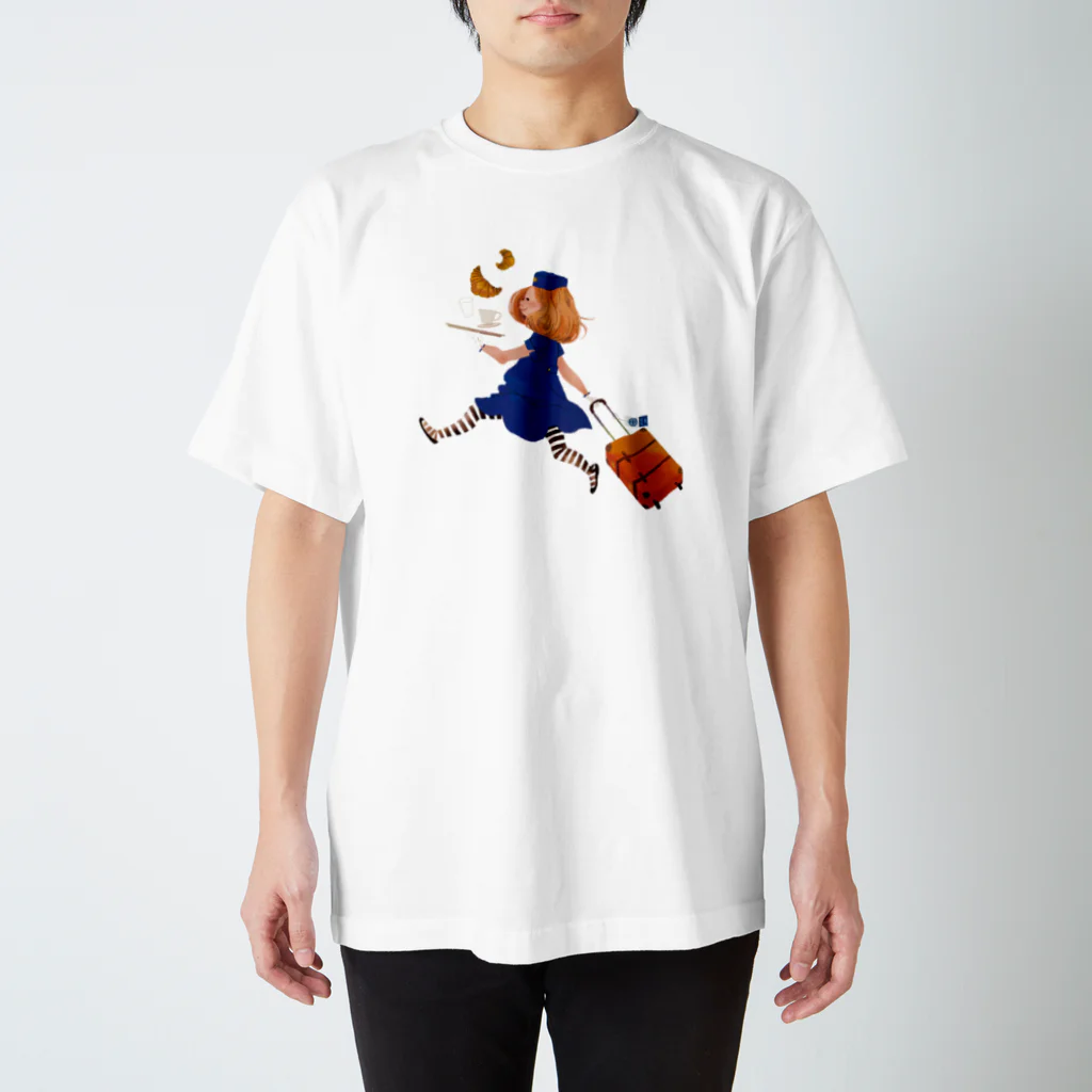 吉岡ゆうこ　オンラインショップのエアラインガール Regular Fit T-Shirt