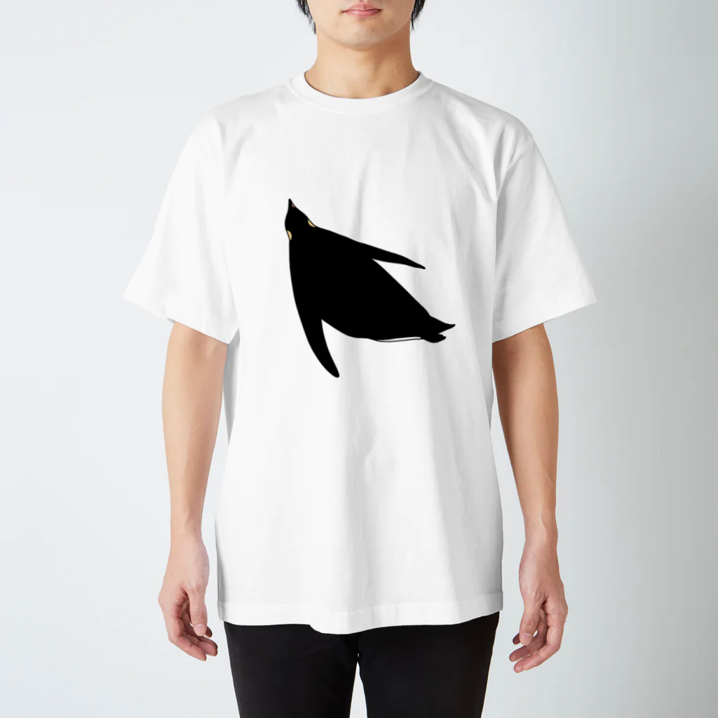 人鳥舎の泳ぐコウテイペンギン Regular Fit T-Shirt