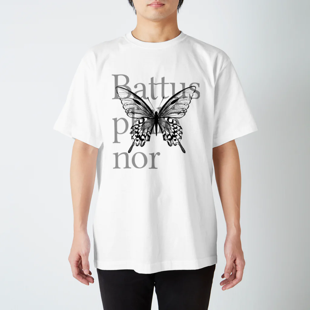 NEROのBattus philenor スタンダードTシャツ