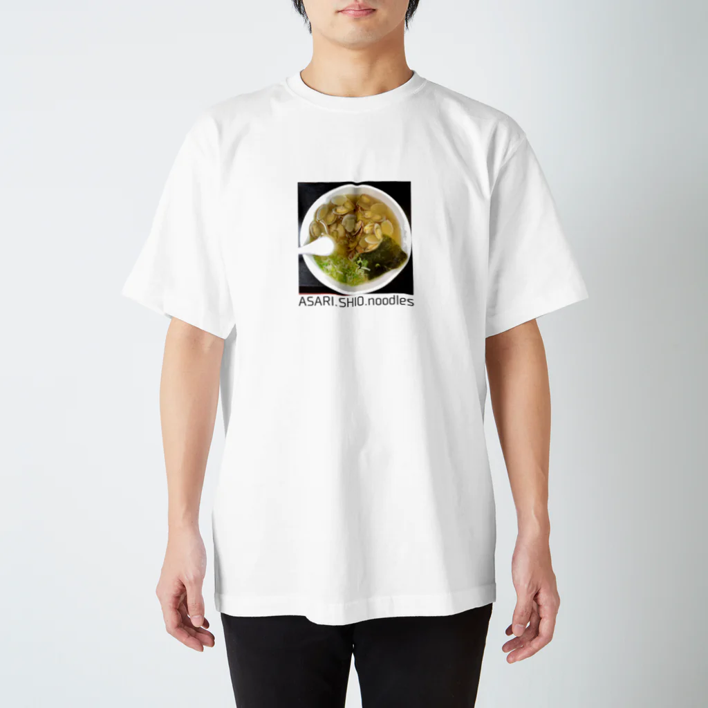 Keitoraloversのあさり塩ラーメンT スタンダードTシャツ