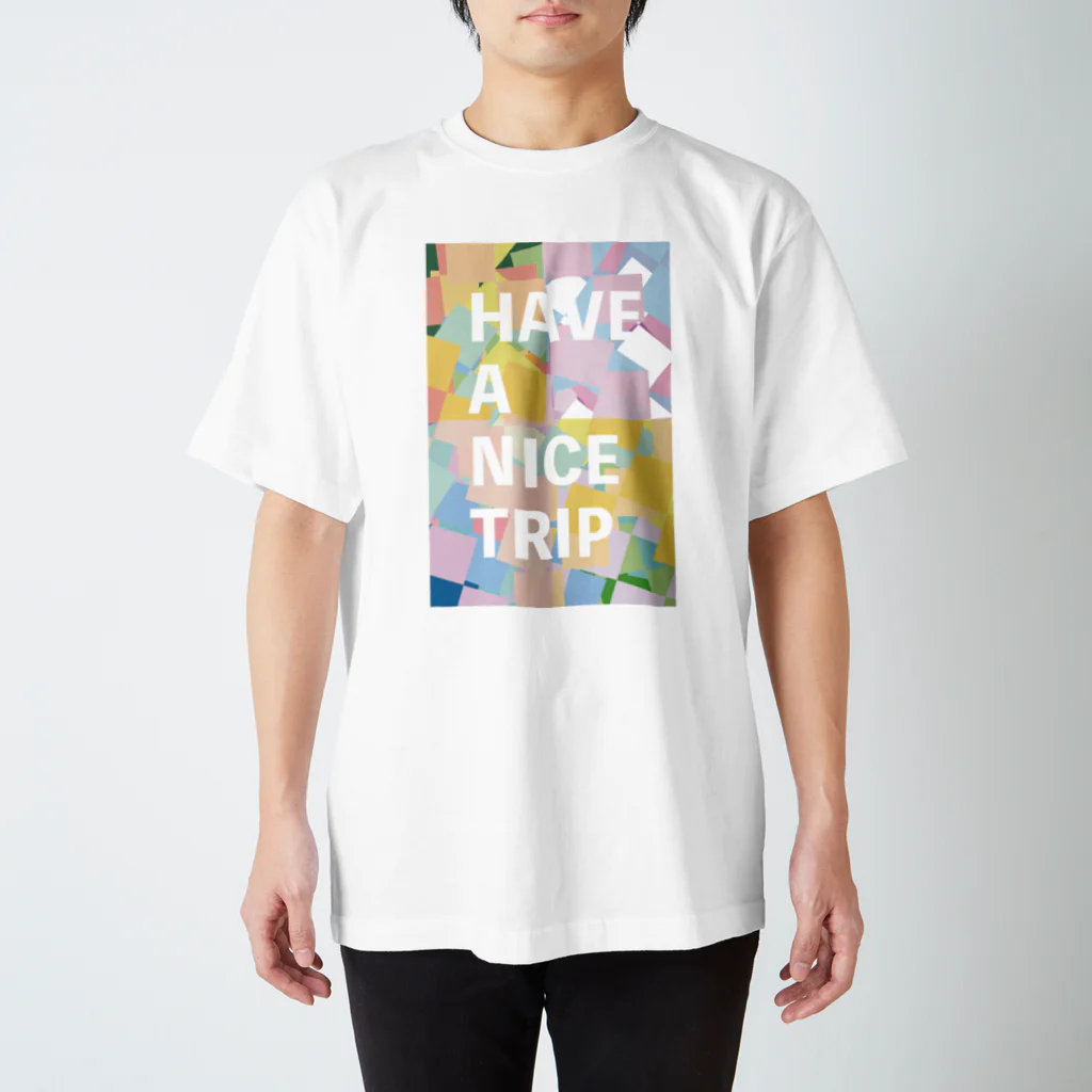 旅々PHOTOのカラフル良い旅を！ Regular Fit T-Shirt