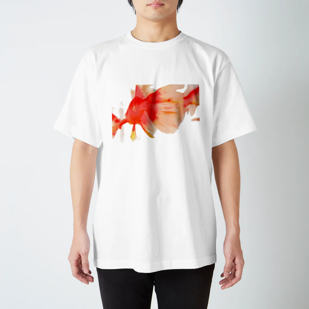 鳴八屋の金魚-01 スタンダードTシャツ