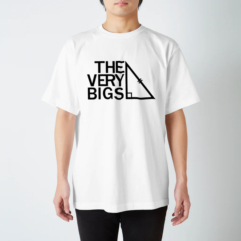 MatsuneのショップのTHE VERY BIGSオフィシャルグッズ【黒】 スタンダードTシャツ