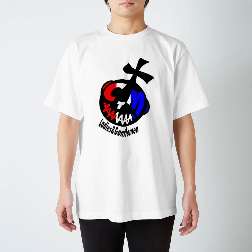 THE CANDY MARIAのTricolor Can Mari Face スタンダードTシャツ