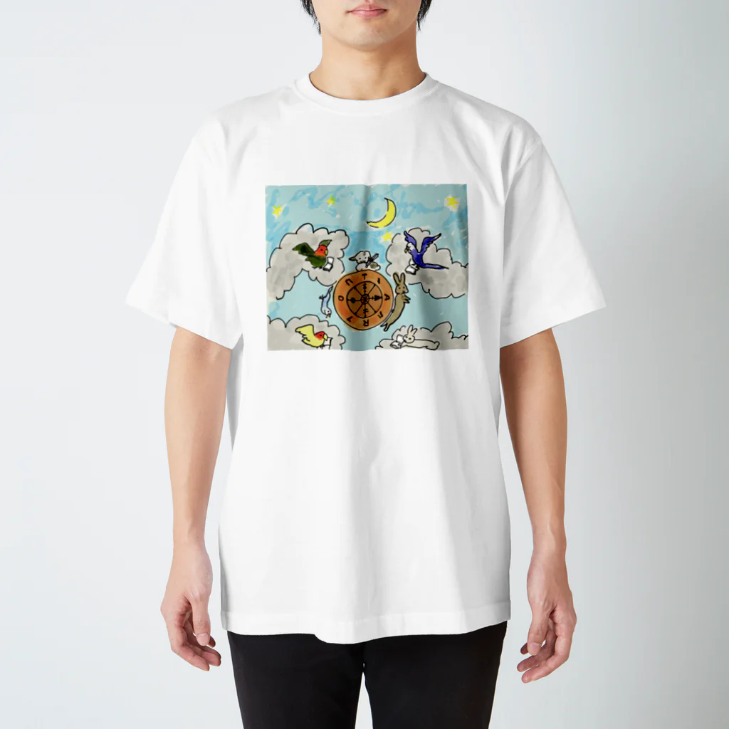 99ZADKIELのWheel  of  Fortune スタンダードTシャツ