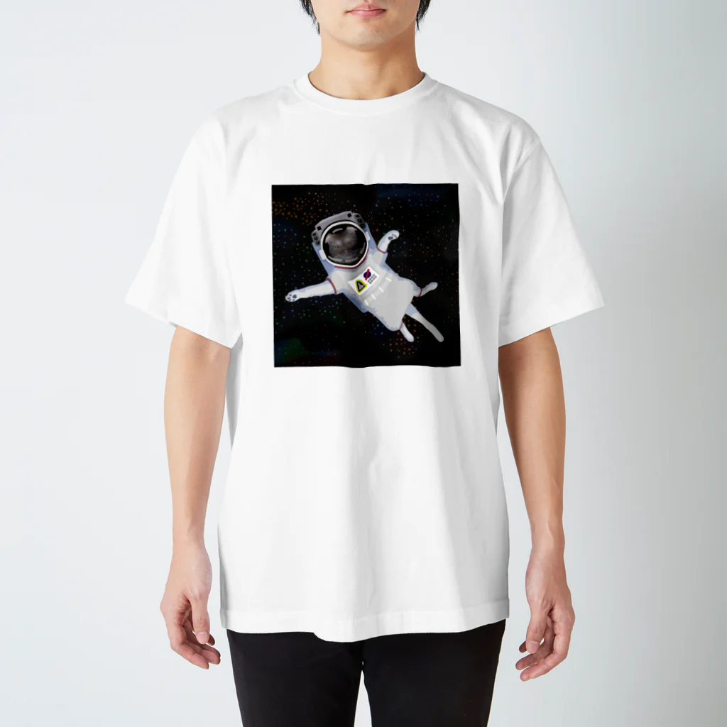 A Tの宇宙猫 スタンダードTシャツ