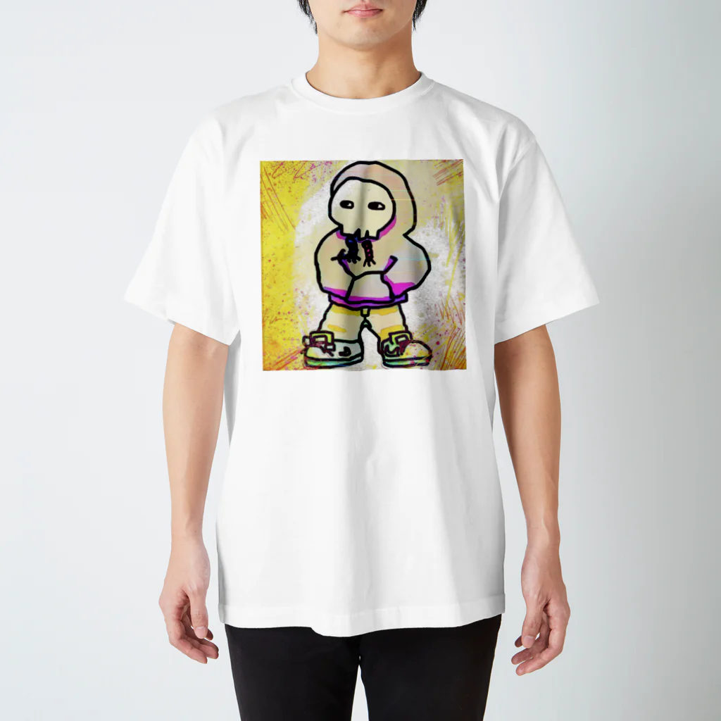 POGSのパーカードクロくん(グラフィックアート) スタンダードTシャツ