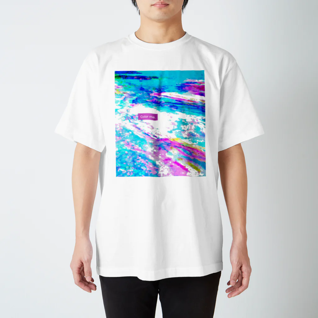 modeerf/モードエルフのColor me.7 Regular Fit T-Shirt