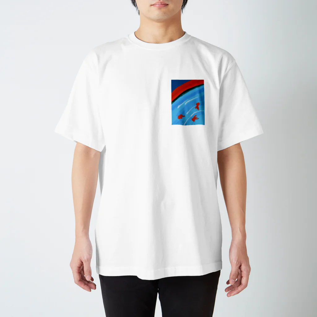 satz-itemの夏祭り（金魚） スタンダードTシャツ