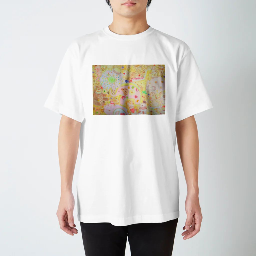 zooのどうぶつのおかし スタンダードTシャツ