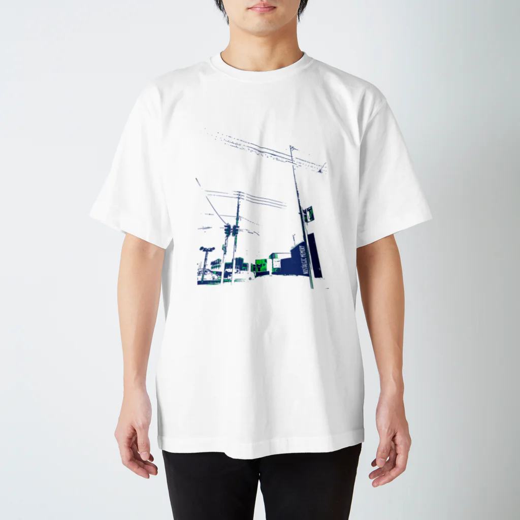 夫婦とその子のNOSTALGIC MEMORY スタンダードTシャツ