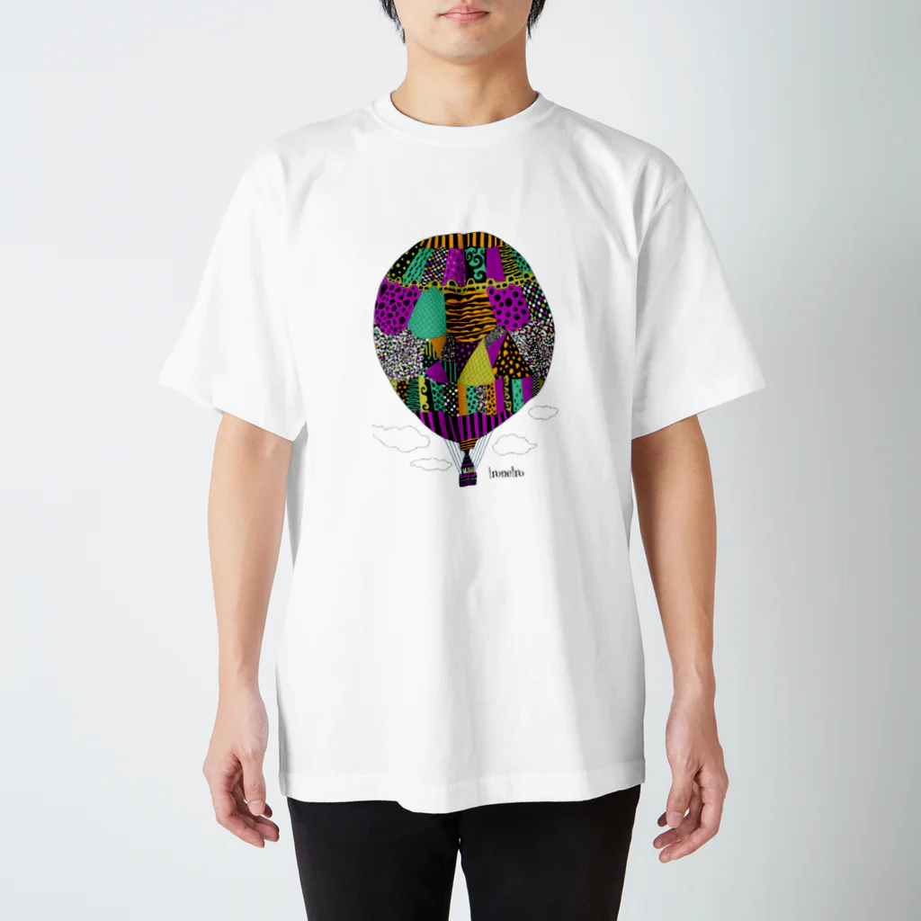 色音色のTシャツ屋さん ironeiro  T-shirt ShopのBalloon color ver. スタンダードTシャツ