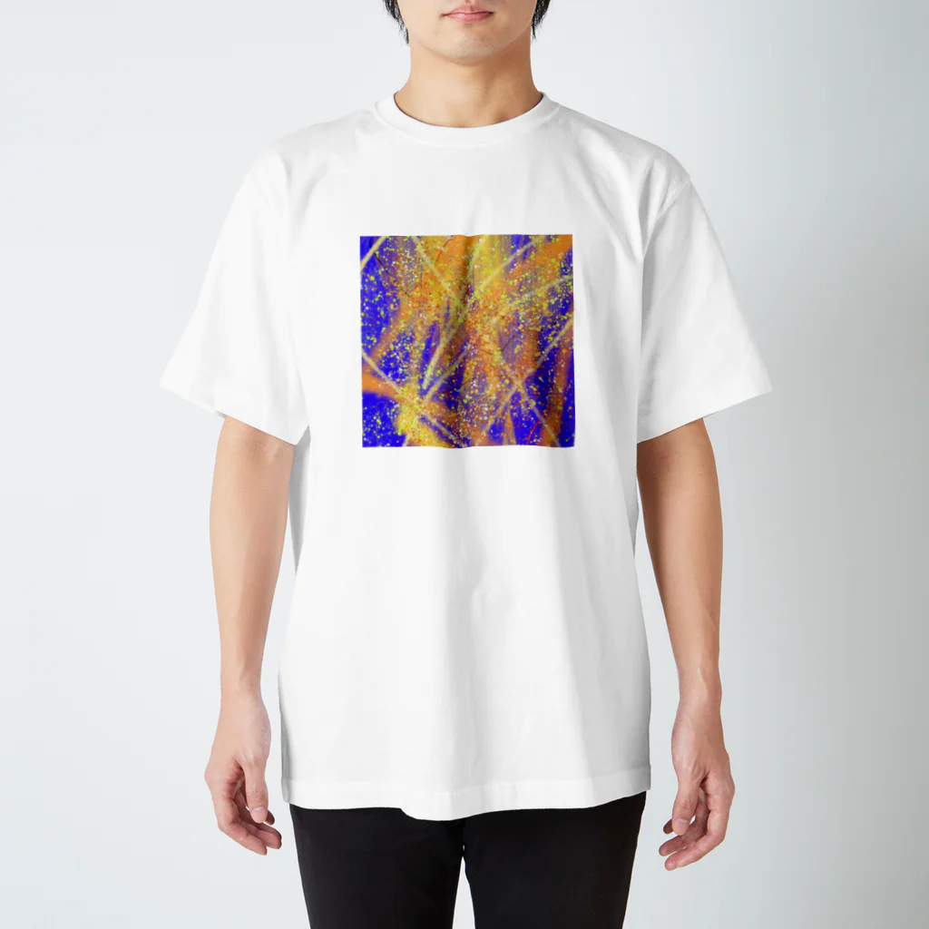 ふわり＊曼荼羅アートのHANABI スタンダードTシャツ